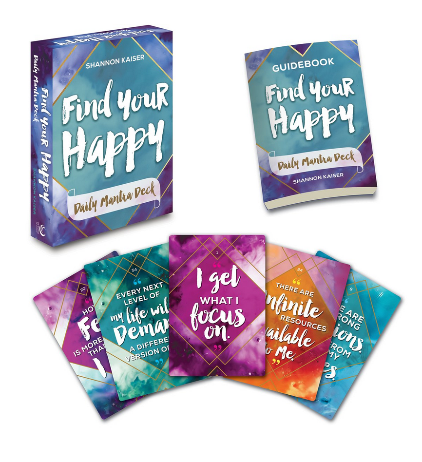 find your happy card deck